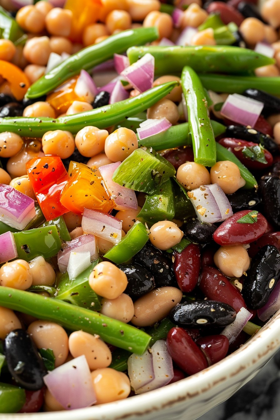 5 Bean Salad Recipe: A Colorful and Crunchy Delight