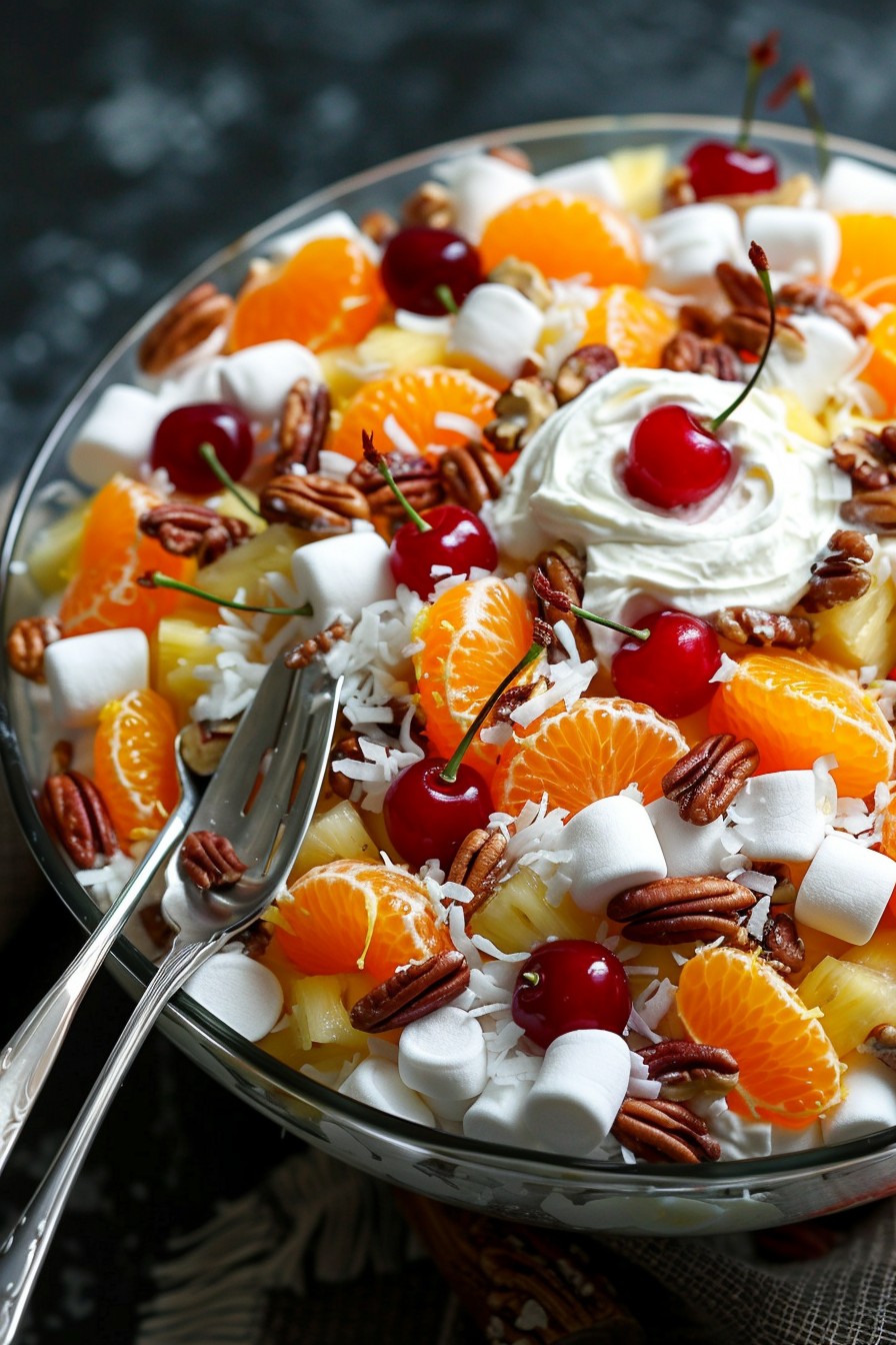 Ambrosia Salad Recipe with Cool Whip: A Creamy Dream Come True