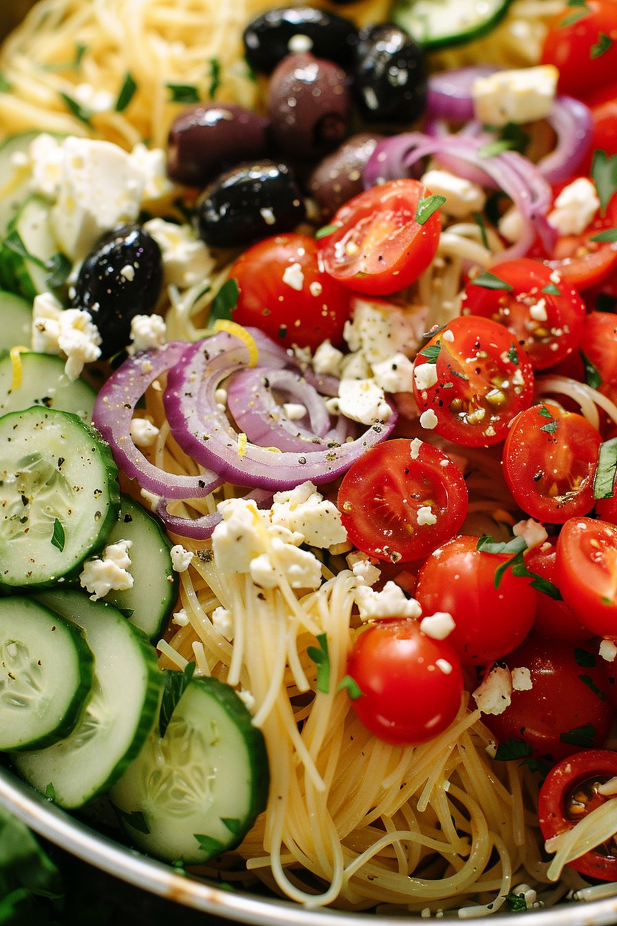 Angel Pasta Salad Recipe
