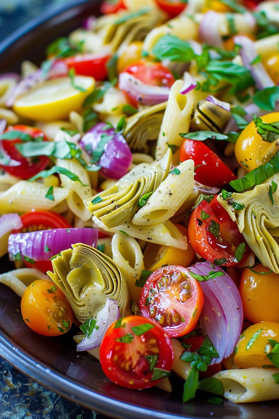 Artichoke Pasta Salad Recipe: A Zesty Twist on a Classic