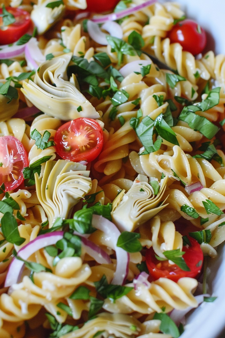 Artichoke Pasta Salad Recipe