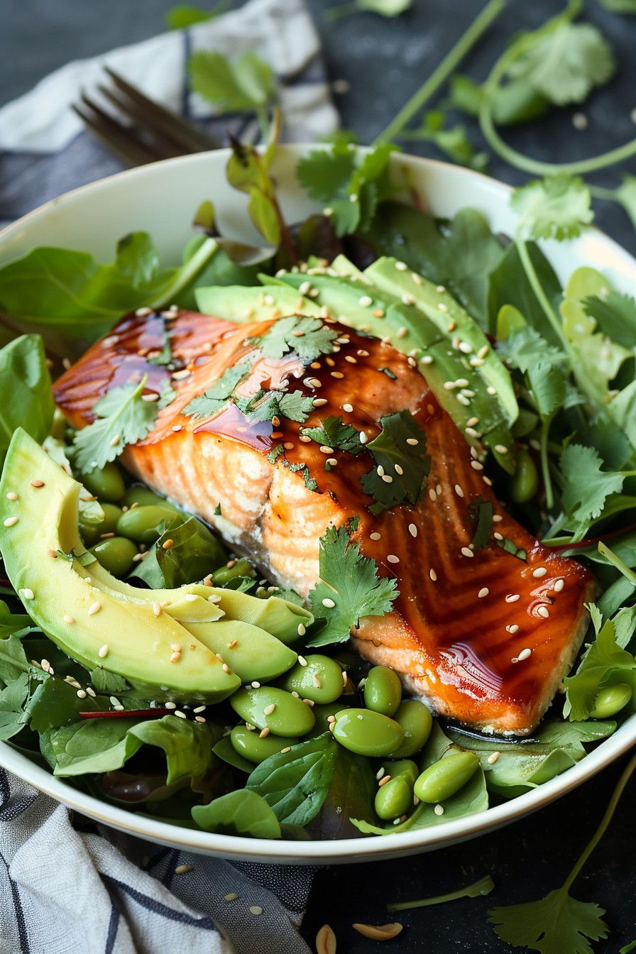 Asian Salmon Salad Recipe: A Flavor Bomb in Every Bite