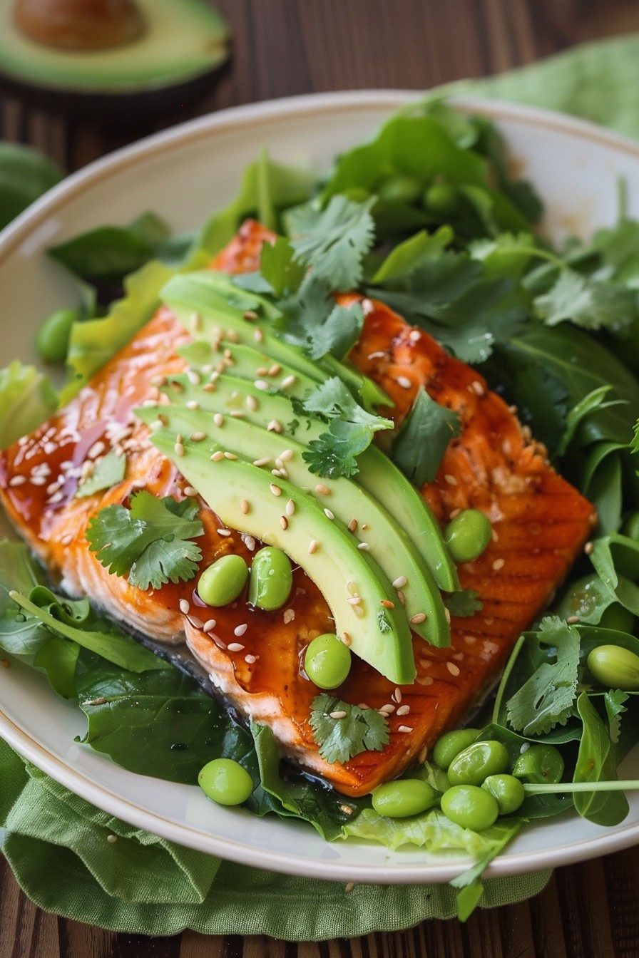 Asian Salmon Salad Recipe