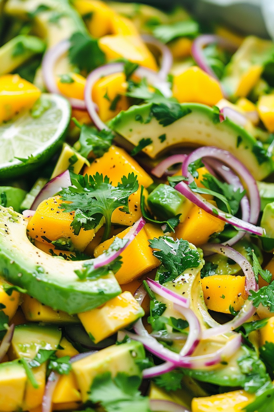 Avocado Mango Salad Recipe