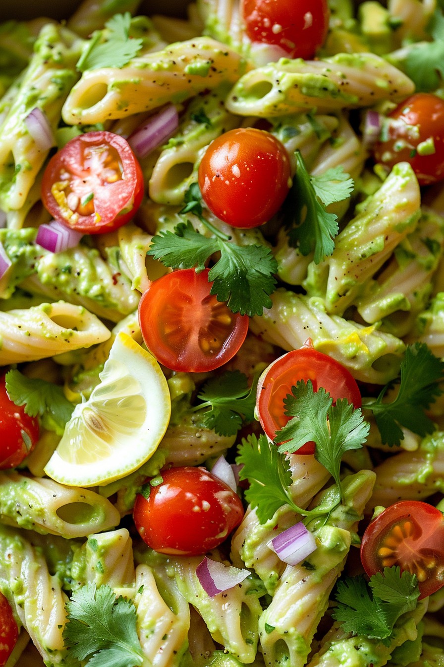 Avocado Pasta Salad Recipe
