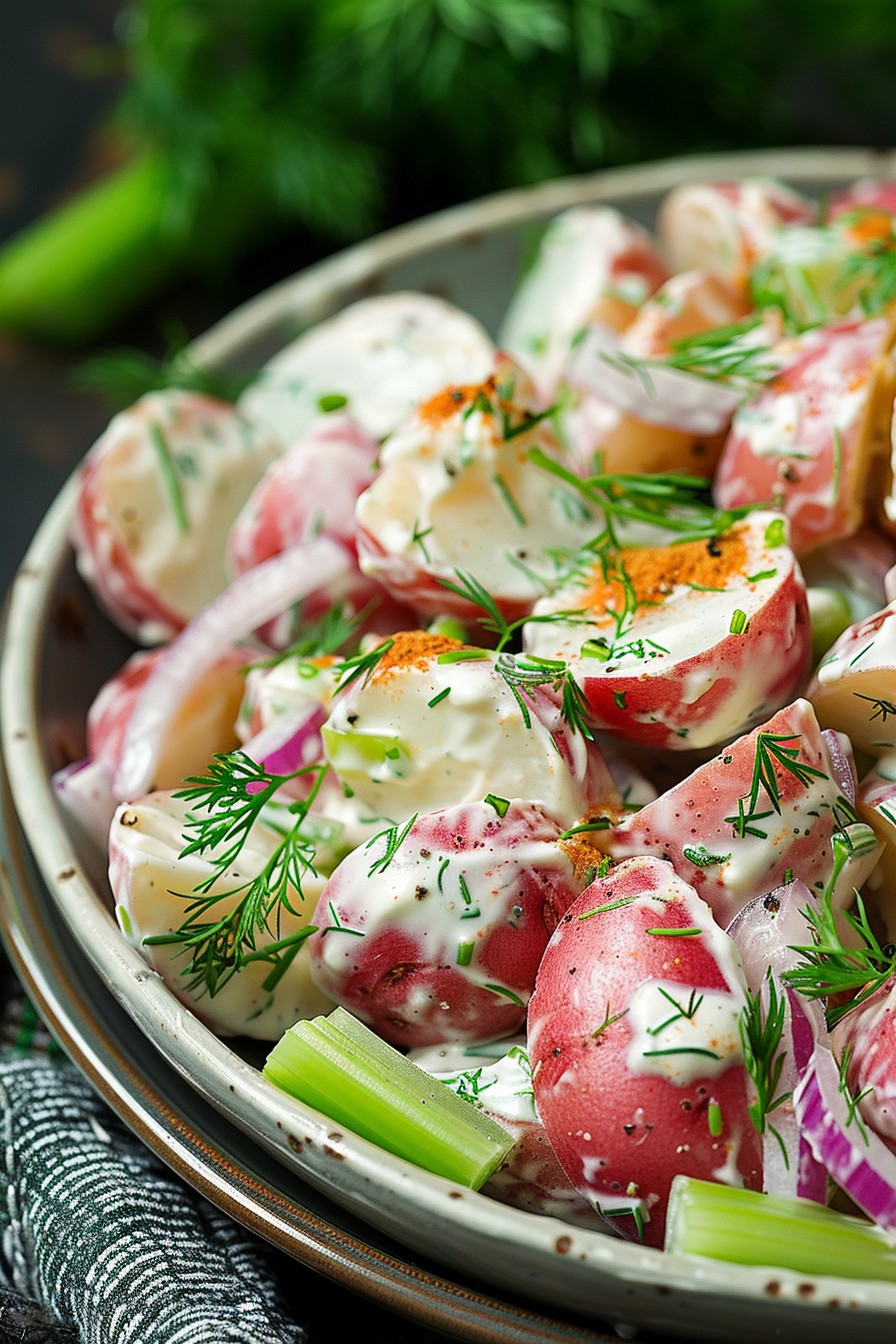 Baby Red Potato Salad Recipe