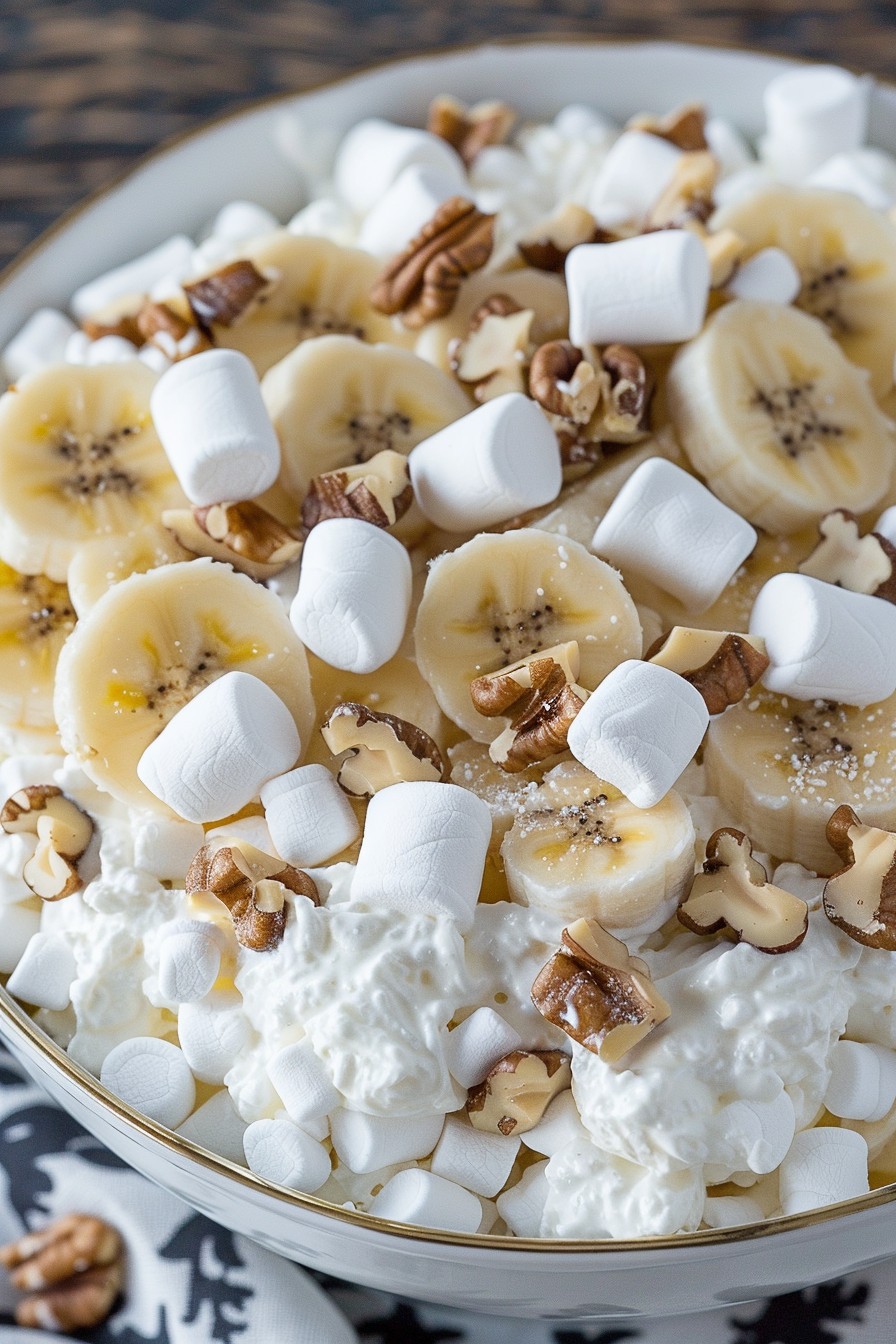 Banana Fluff Salad Recipe