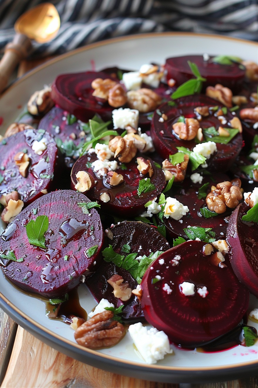Beet Salad Recipe with Canned Beets: A Quick & Vibrant Side Dish