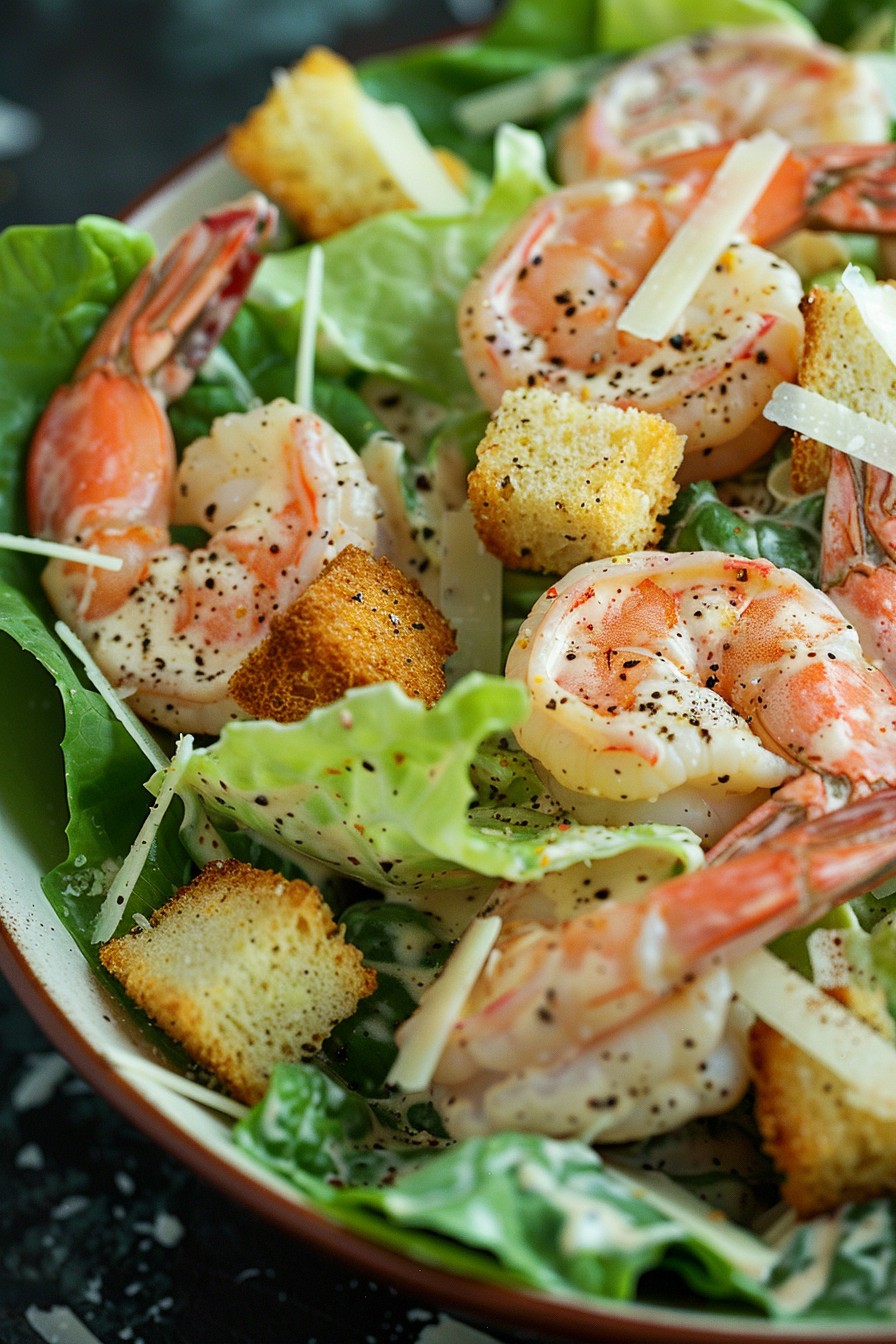 Caesar Salad With Shrimp Recipe