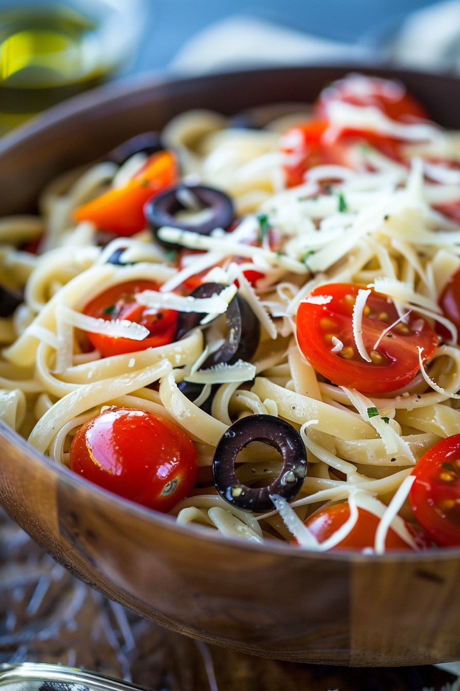Capellini Asiago Pasta Salad Recipe