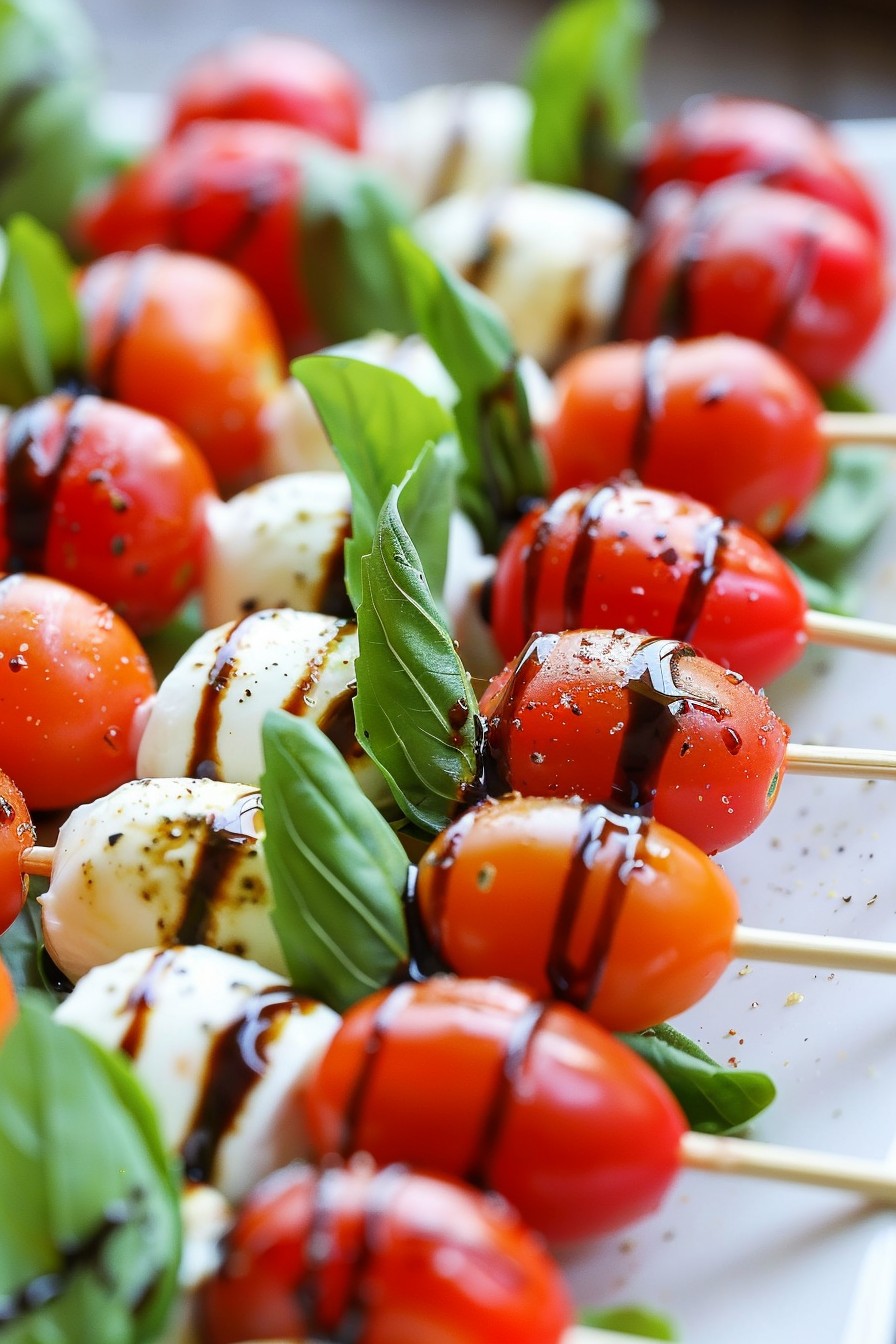 Caprese Salad Skewers Recipe