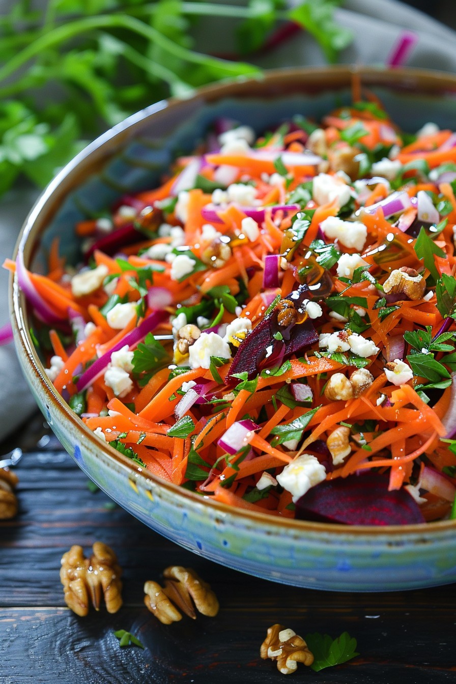 Carrot Beetroot Salad Recipe