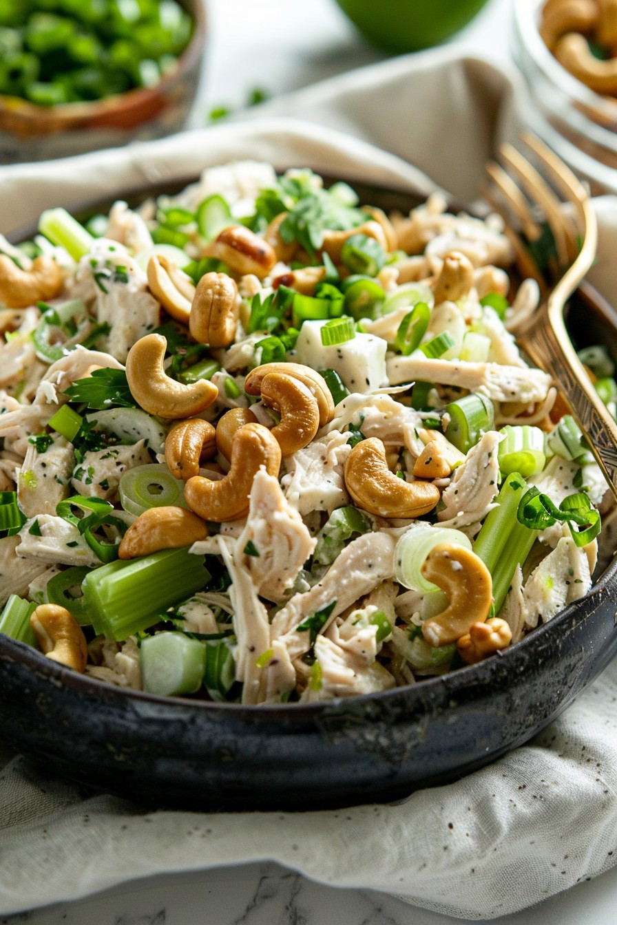 Cashew Chicken Salad Recipe: A Crunchy, Creamy Delight
