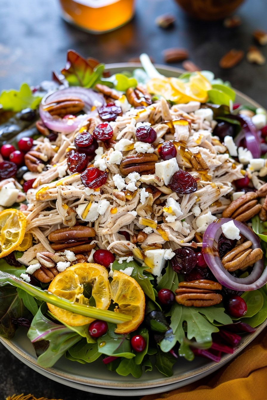 Chicken Cranberry Pecan Salad Recipe