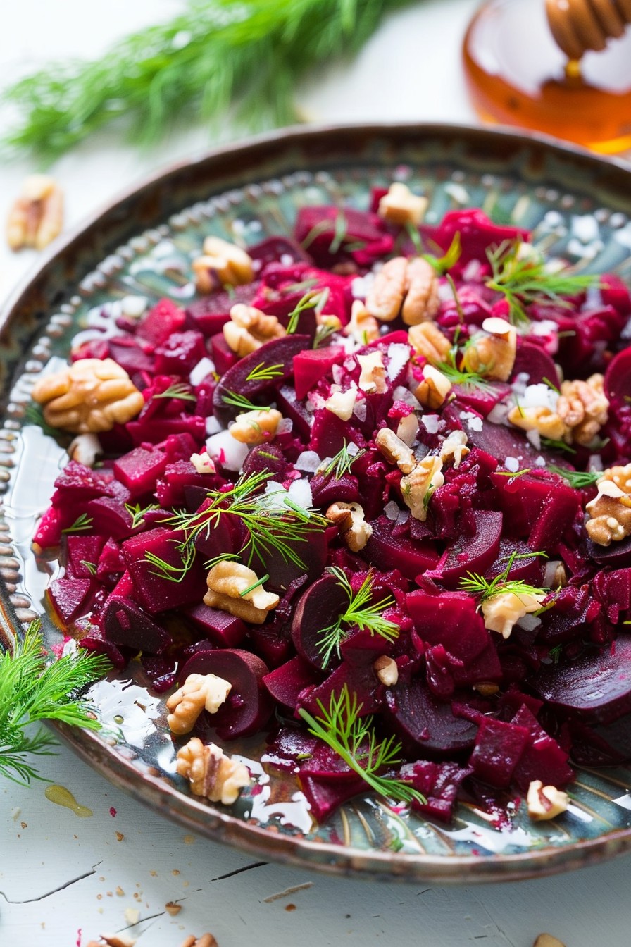 Chill Out with This Cool Cold Beetroot Salad Recipe