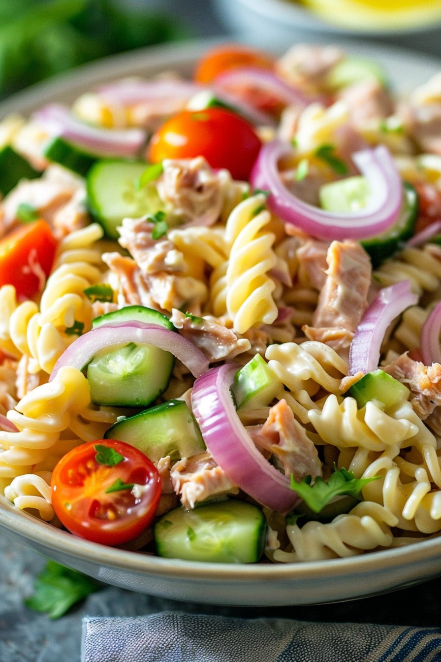 Chill Out with This Cold Tuna Pasta Salad Recipe