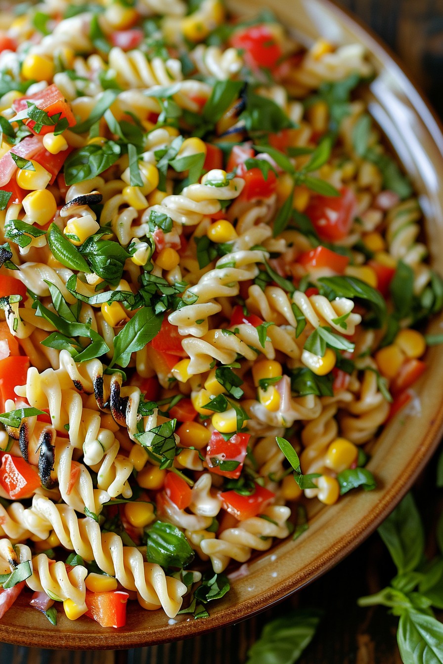 Corn Pasta Salad Recipe: A Summer Delight