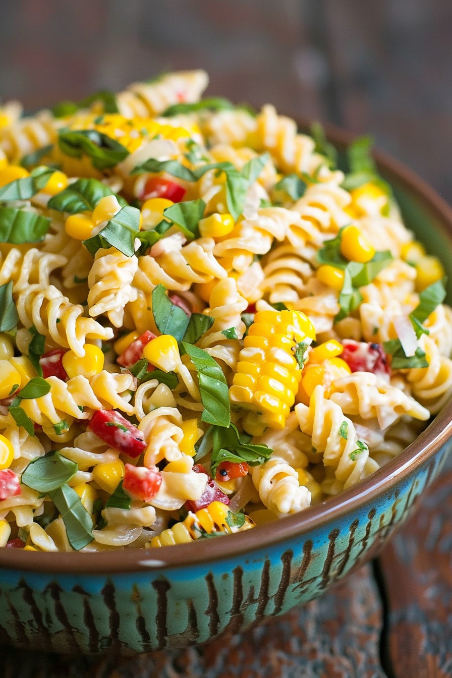 Corn Pasta Salad Recipe