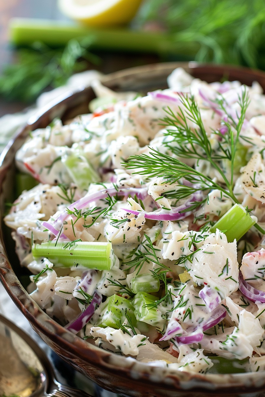 Crab Salad Recipe Imitation