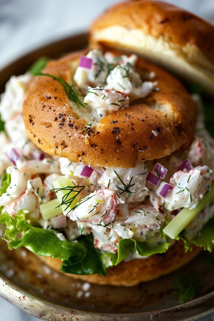 Crab Salad Sandwich Recipe