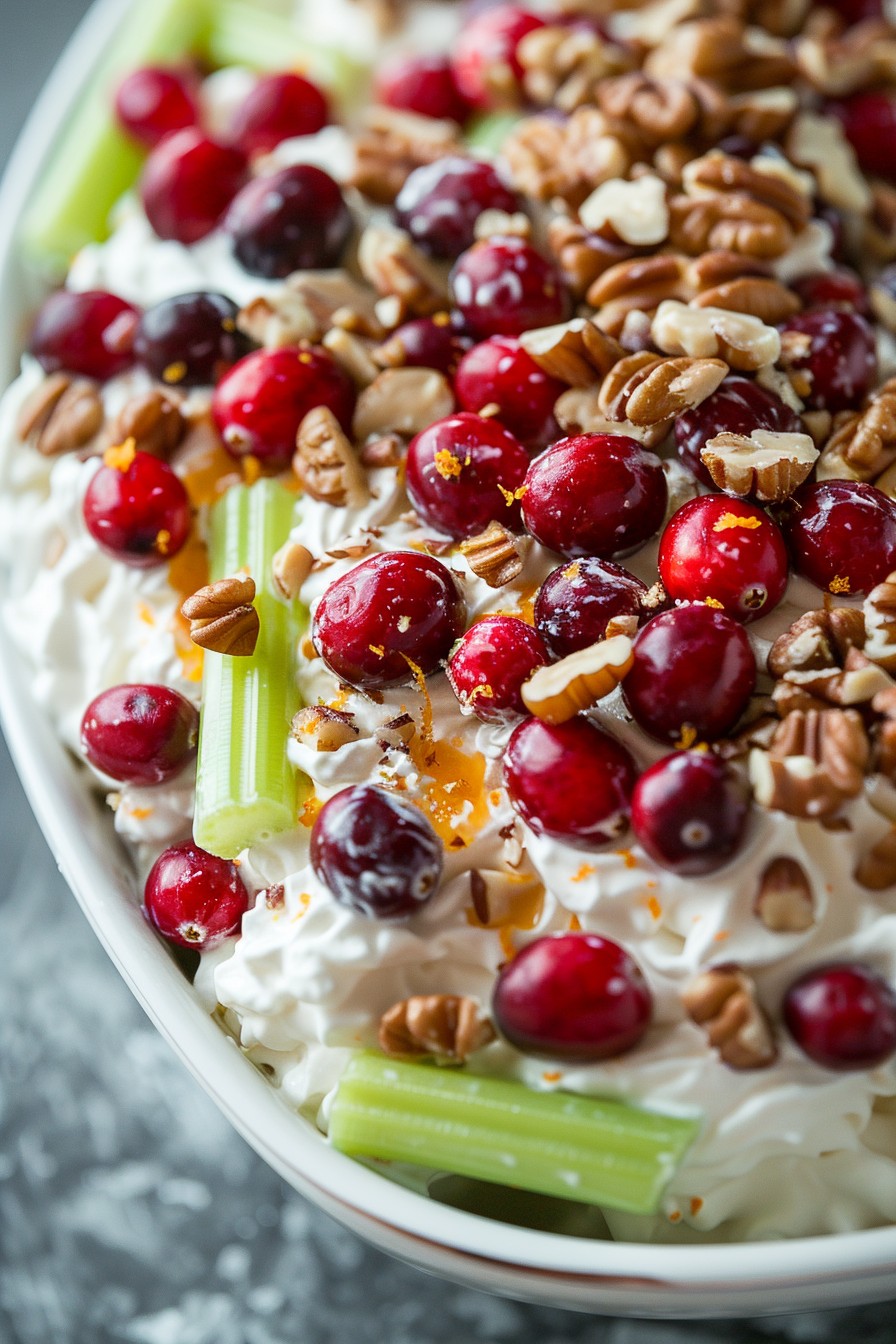 Cranberry Salad Recipe with Celery: A Crunchy, Tangy Delight