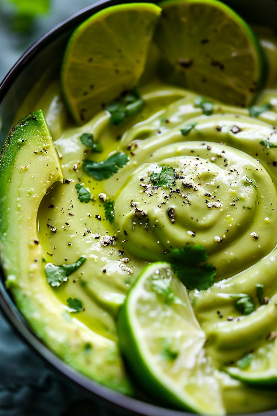 Creamy Avocado Salad Dressing Recipe