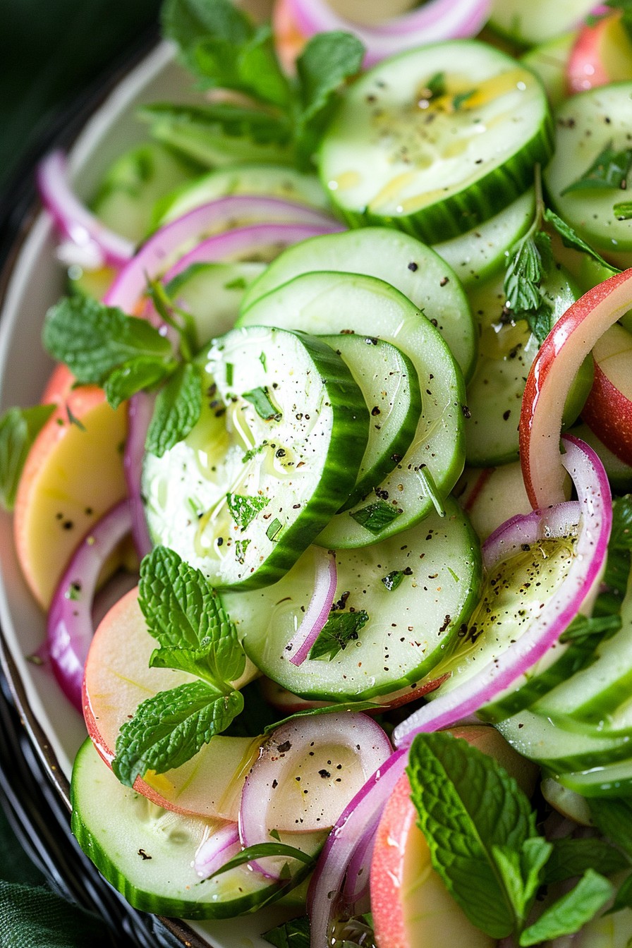 Cucumber and Apple Salad Recipe: A Crunchy, Refreshing Delight
