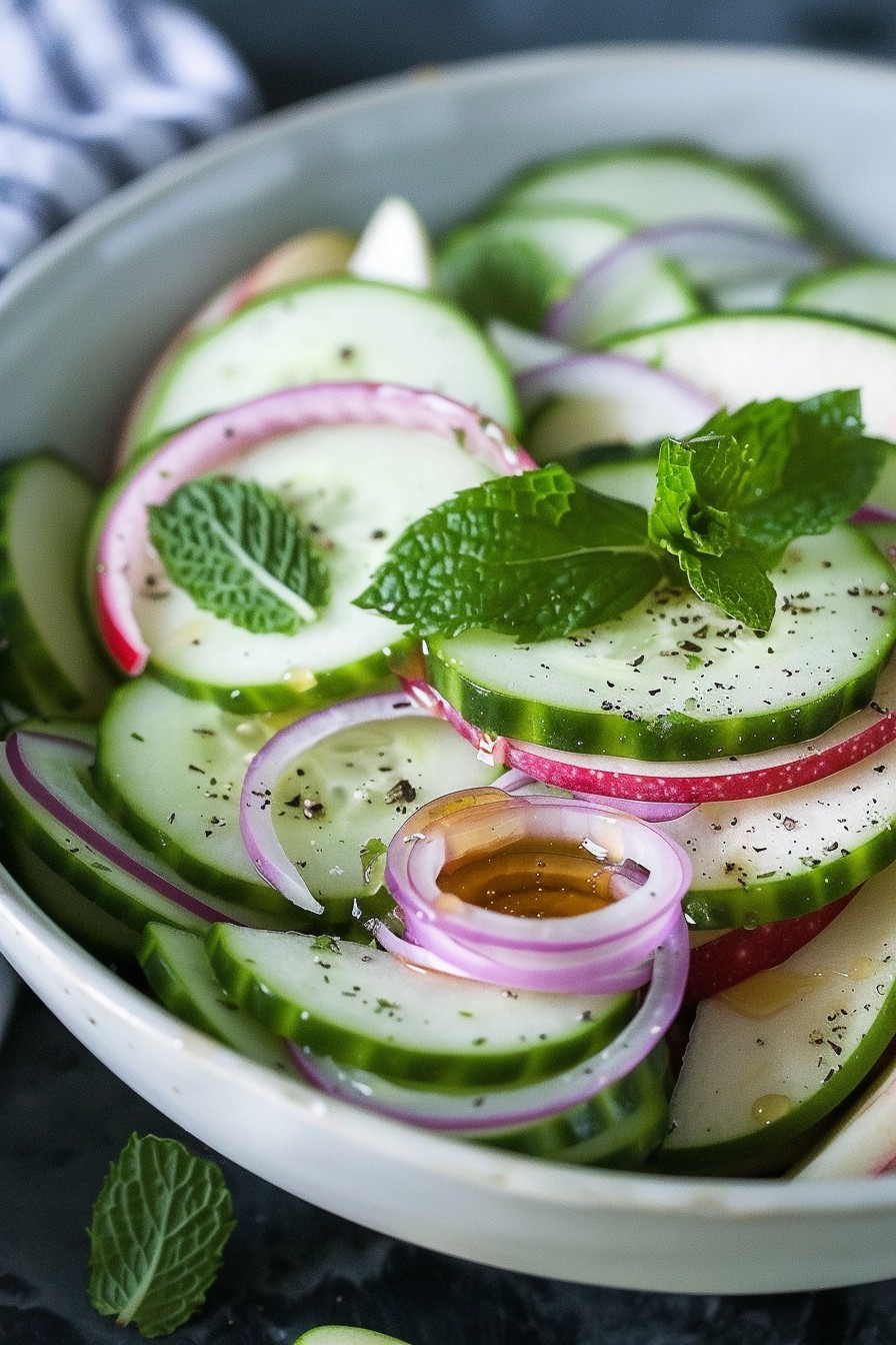 Cucumber And Apple Salad Recipe