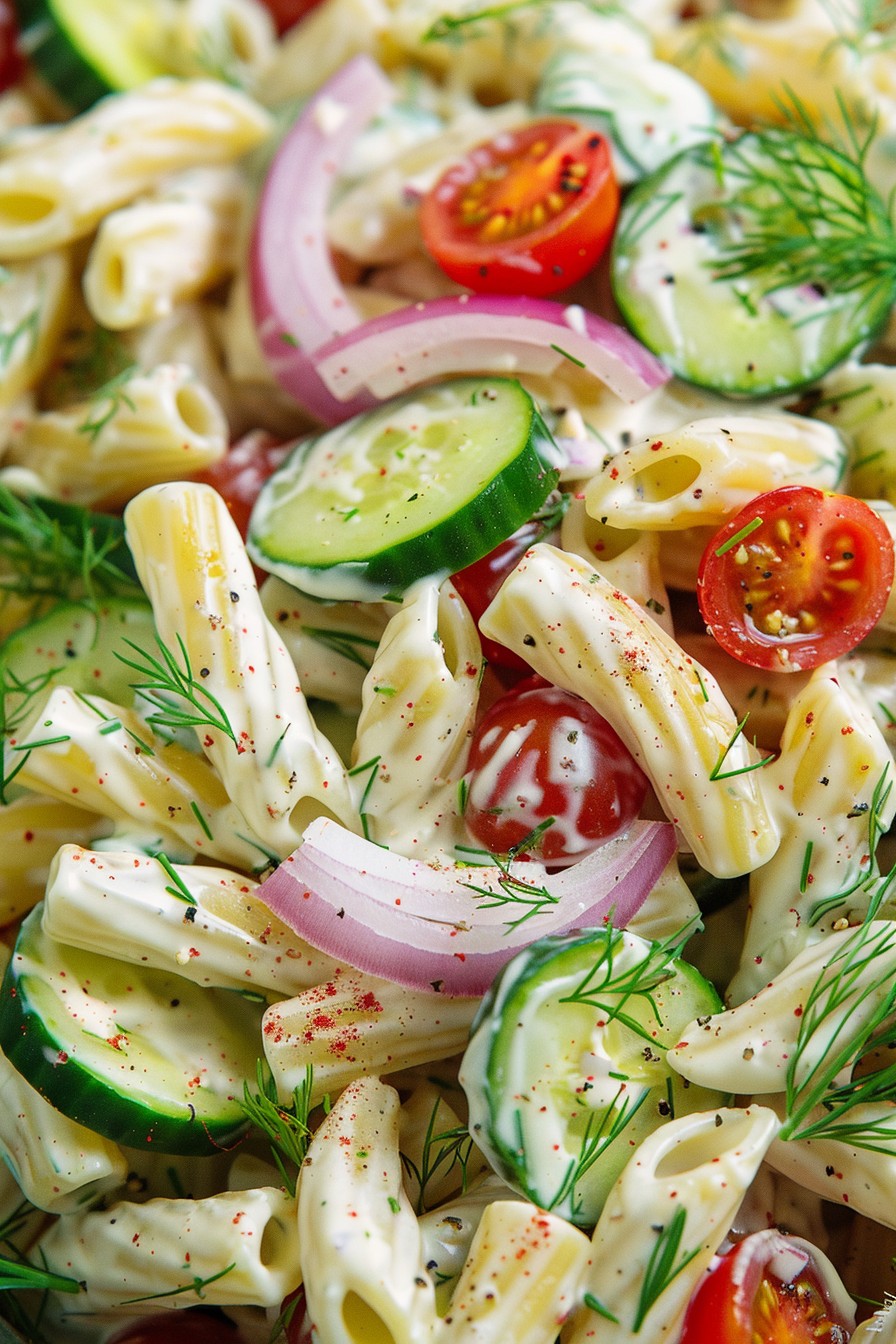 Refreshing Cucumber Pasta Salad Recipe: A Summer Delight