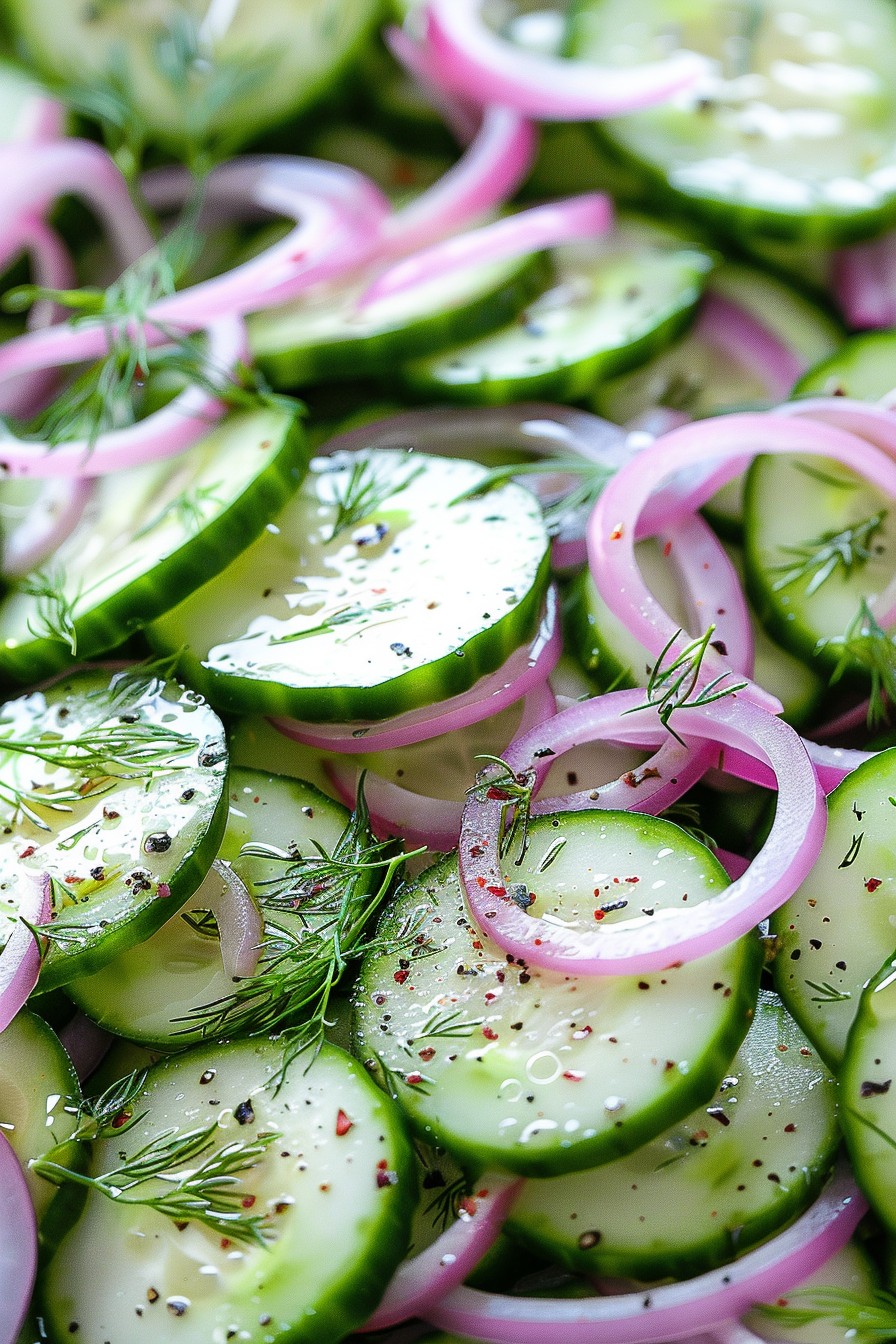 Cucumber Salad Recipe Red Wine Vinegar
