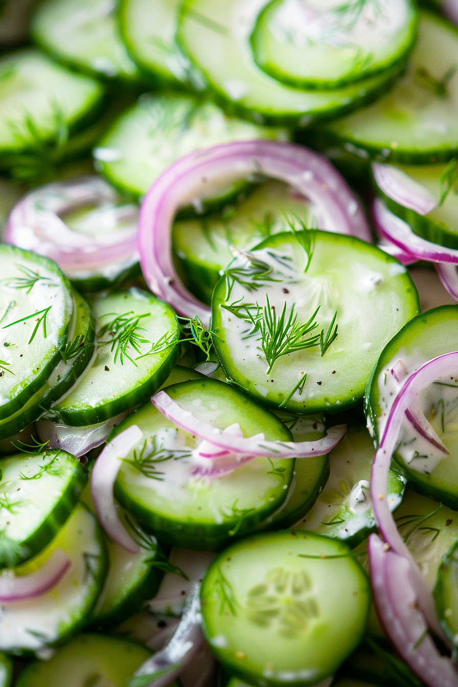 Cucumber Salad Recipe With Ranch Dressing