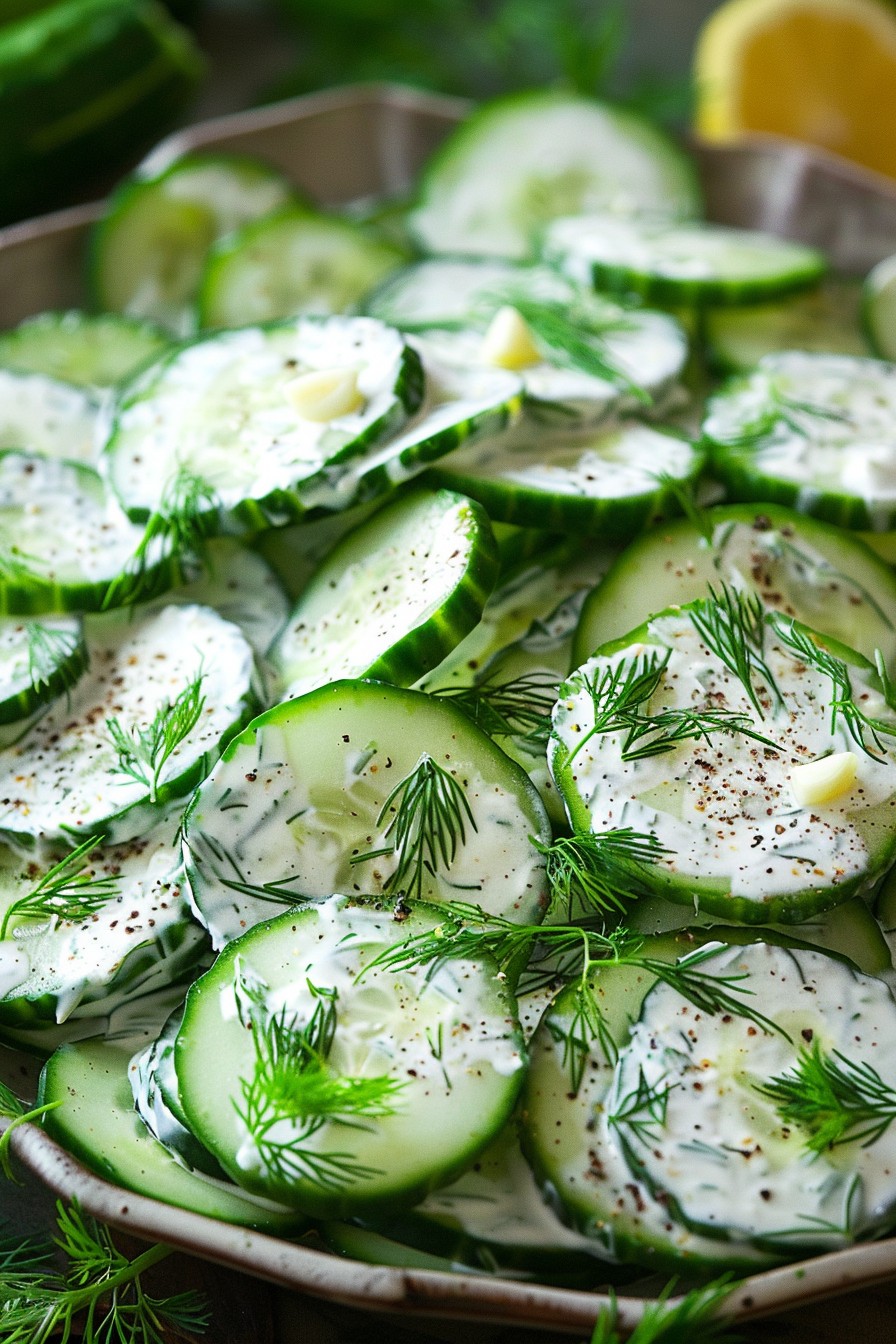 Cucumber Salad Recipe Yogurt