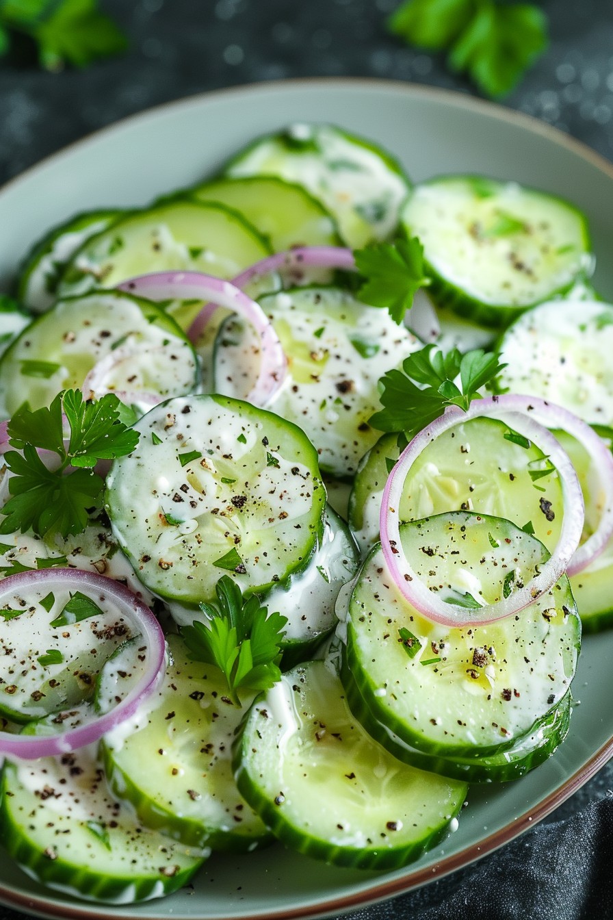 Cucumber Salad with Mayo Recipe: A Creamy, Crunchy Delight
