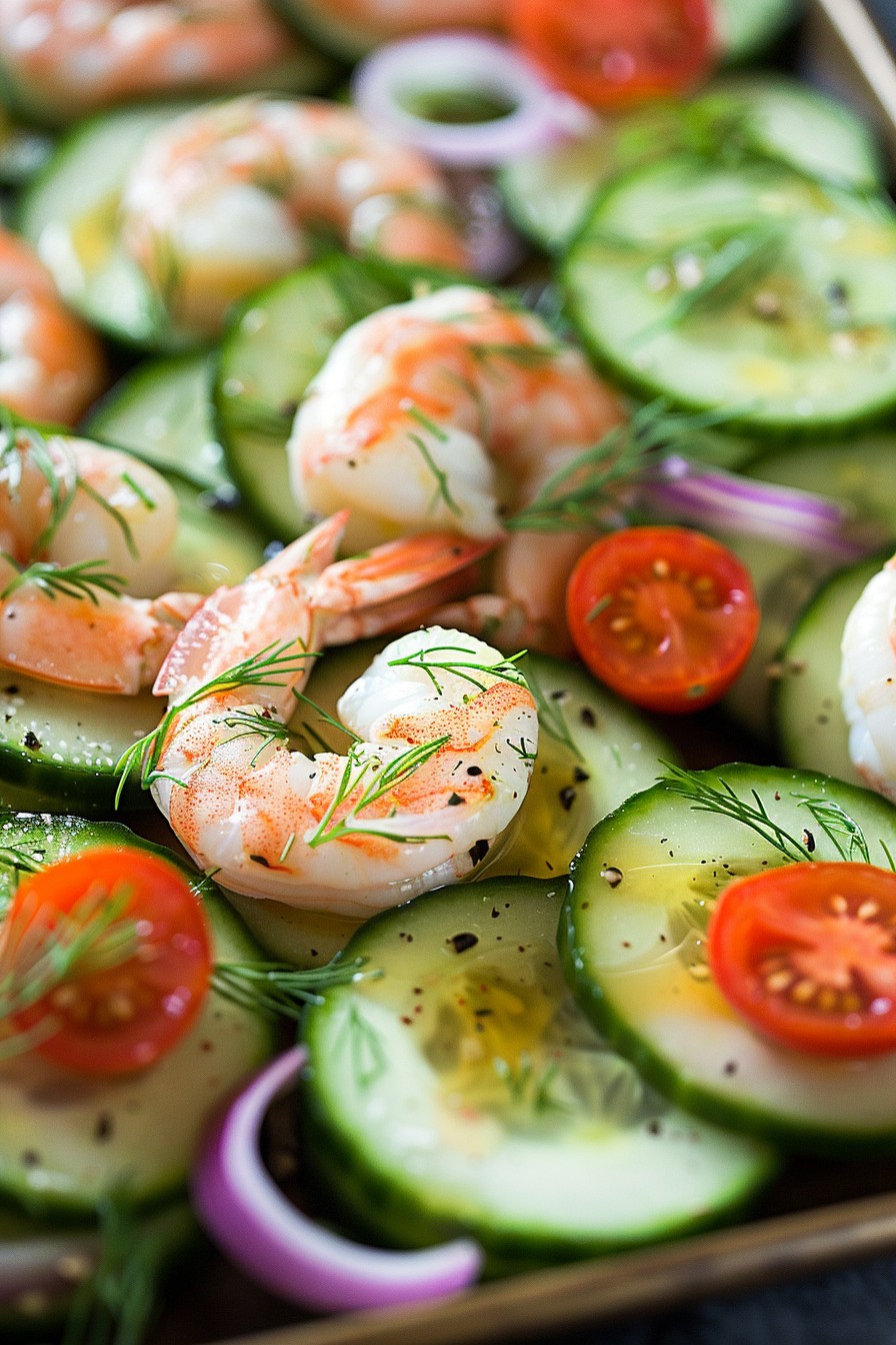 Cucumber Shrimp Salad Recipe