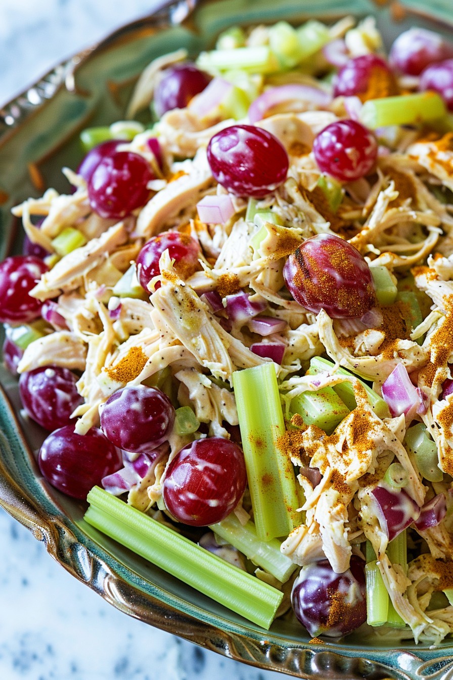 Curry Chicken Salad Recipe Grapes