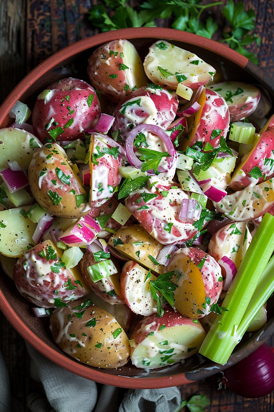 Dijon Mustard Potato Salad Recipe