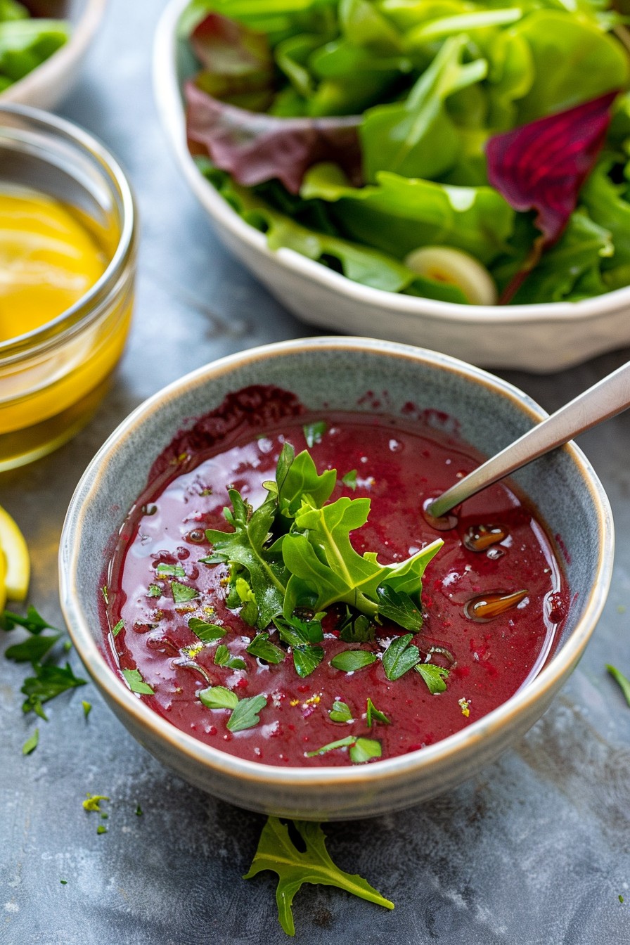 Zesty Beet Salad Dressing: A Tangy Twist for Your Greens