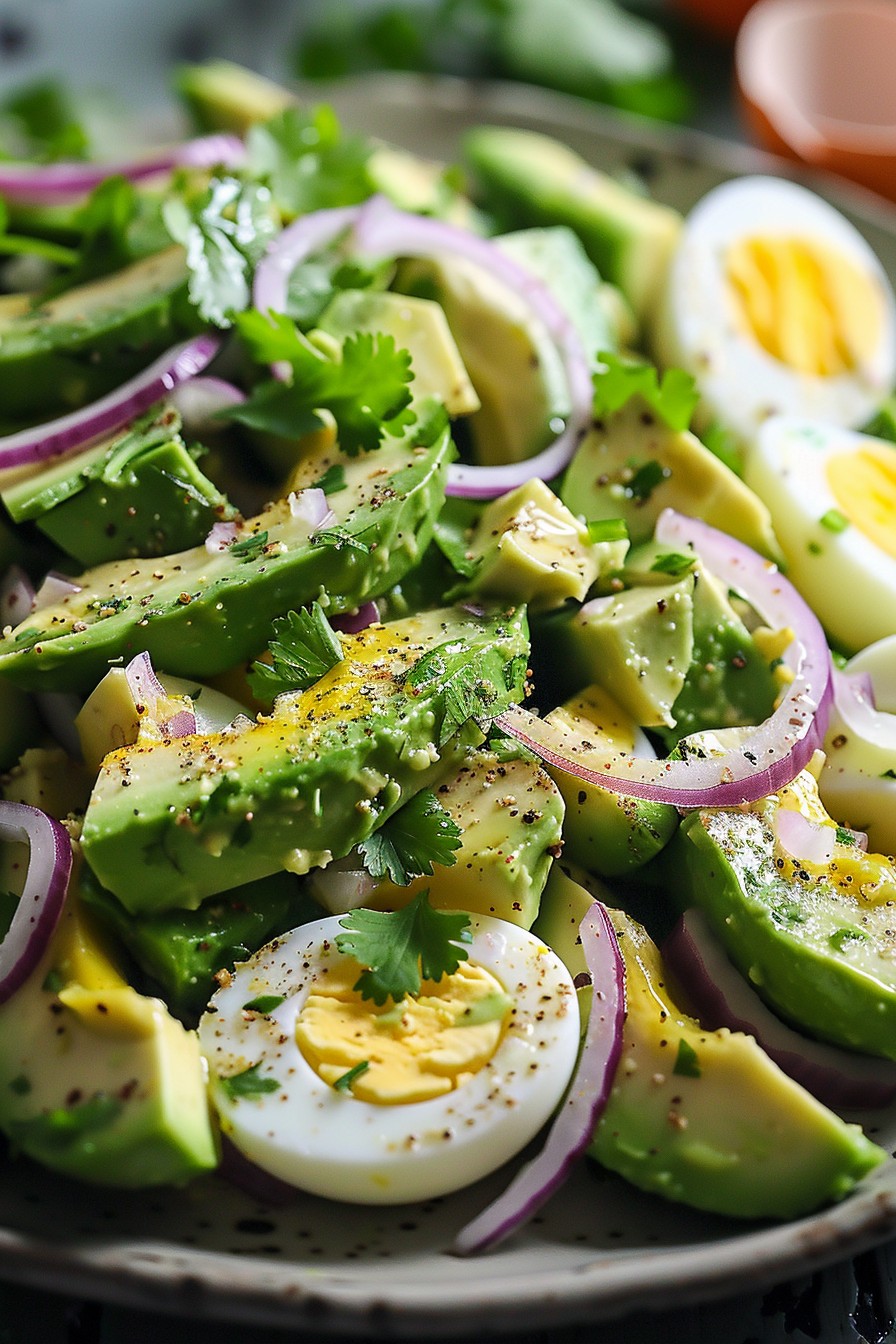 Egg Avocado Salad Recipe