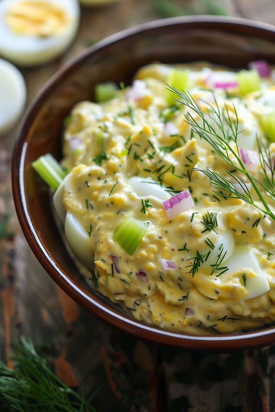 Egg Salad Dip Recipe