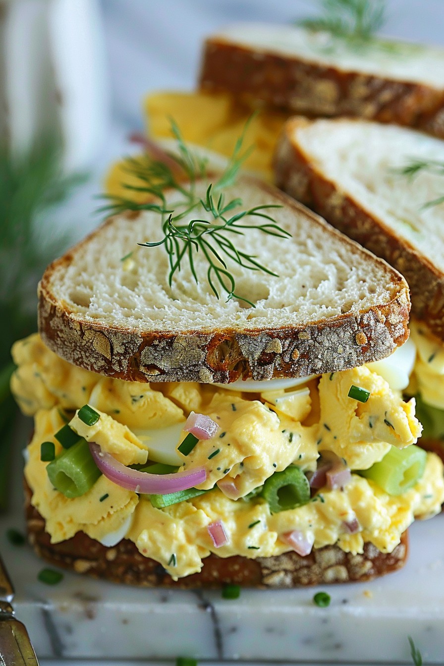 Egg Salad Tea Sandwich Recipe