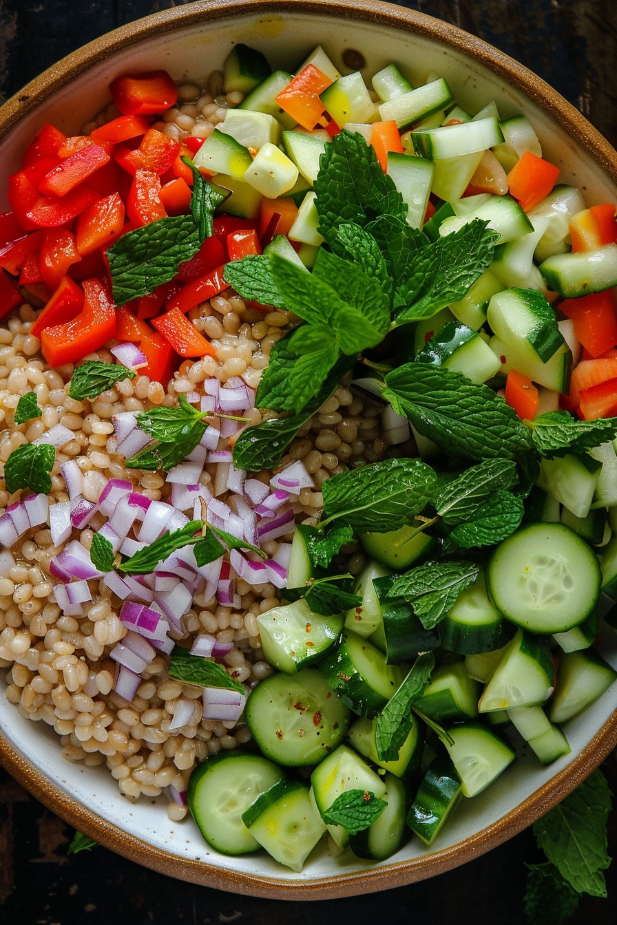 Egyptian Barley Salad Recipe