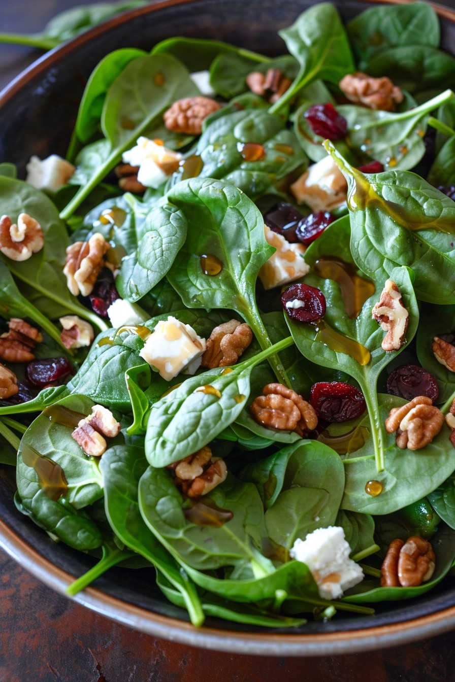 Fall Spinach Salad Recipe