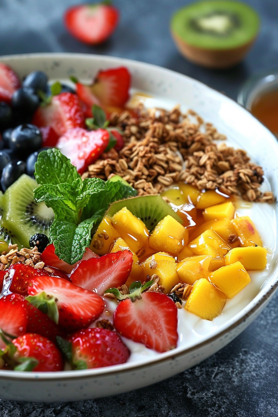 Fruit Salad And Yogurt Recipe