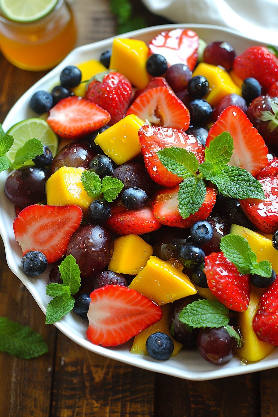 Refreshing Fruit Salad with Mint: A Summer Delight