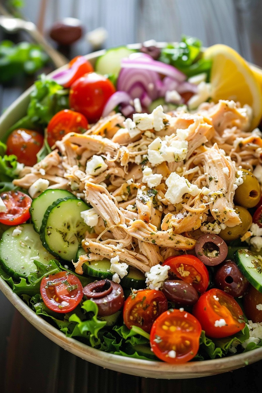 Greek Chicken Salad Recipe