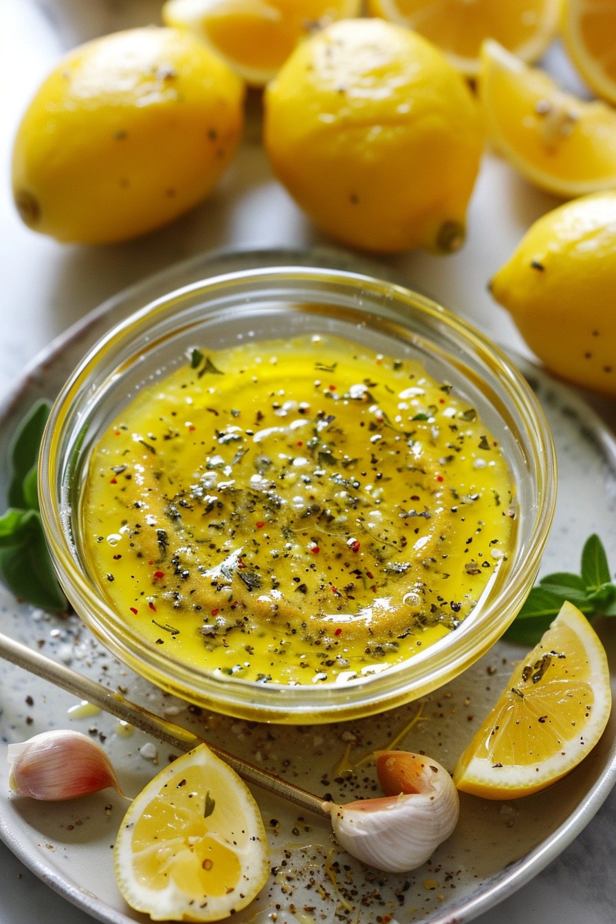 Zesty Greek Lemon Salad Dressing Recipe: A Tangy Twist for Your Greens