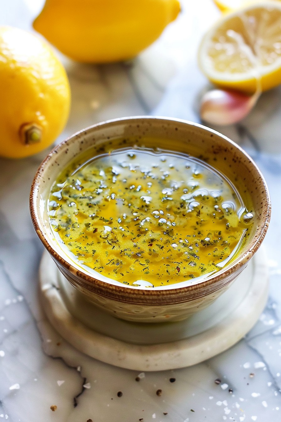 Greek Lemon Salad Dressing Recipe