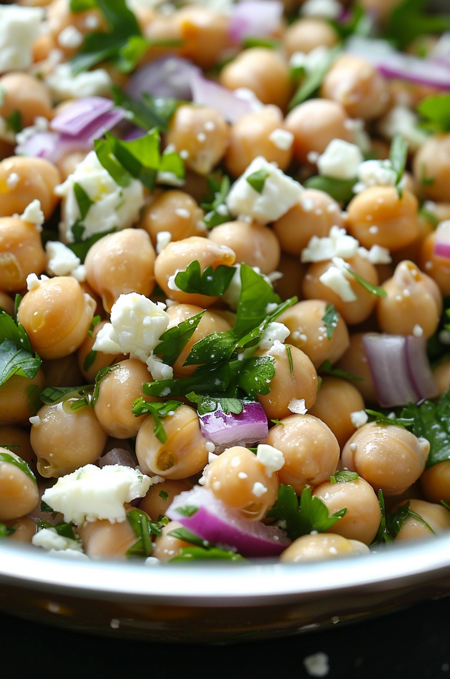 Greek Salad Recipe with Chickpeas: A Fresh Twist on a Classic