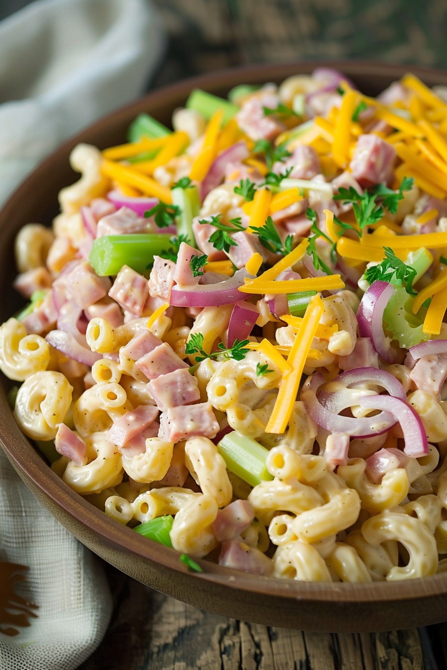 Ham Pasta Salad Recipe: A Summer Picnic Must-Have