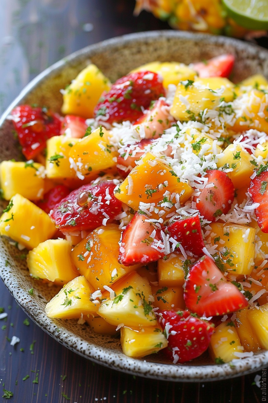 Hawaiian Fruit Salad Recipe: A Tropical Delight